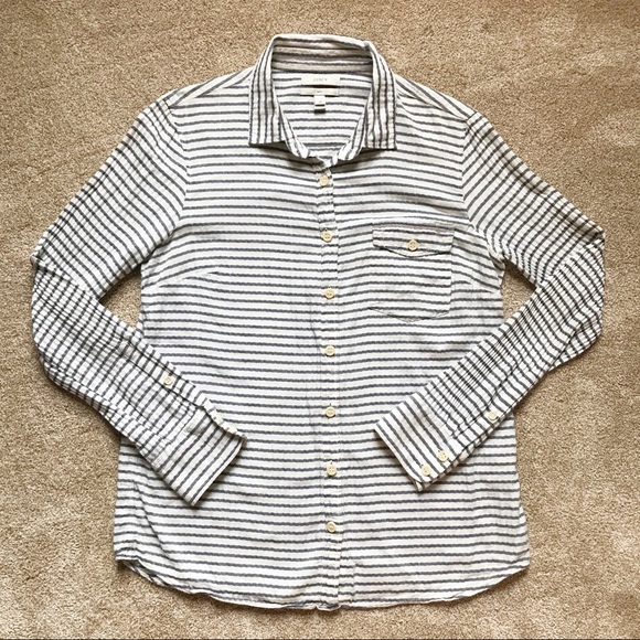 J. Crew Tops - J Crew Classic Fit Boy Shirt - Size 10